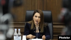 ԱԺ «Քաղաքացիական պայմանագիր» խմբակցության պատգամավոր Արուսյակ Ջուլհակյանը, արխիվ