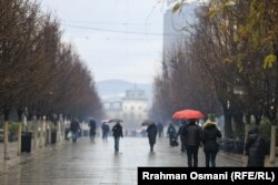 Smogu në qytetin e Prishtinës.