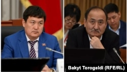 Жусупбек Коргонбай уулу и Алымкадыр Бейшеналиев.
