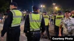 Бишкек в ночь с 17 на 18 мая 2024 г.