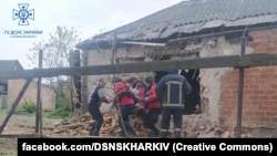 Наслідки обстрілів Вовчанська, травень 2023 року (ілюстративне фото)