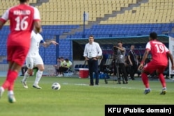 Штефан Тарковичтин жетегинде улуттук курама CAFA NATIONS CUP-2023 эл аралык мелдешине катышып, төртүнчү орунду ээледи. Ташкент шаары. Июнь, 2023-жыл.