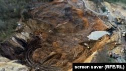 Rudnik Bistrica kod Prijedora u kojem ugalj kopa Drvo-Export iz Teslića.