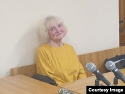 Ирина Седельникова на приговоре, фото телеграм-канала "ОВД-Инфо"