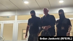 Privođenje bivšeg glavnog specijalnog tužioca Crne Gore Milivoja Katnića, 14. aprila 2024.