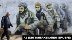 Тегерандагы Ирандын Революция сакчылары корпусунун жоокерлери тартылган мурал, 30-январь, 2024-жыл
