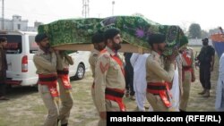 د بريګيډير مصطفی برکي جنازه په ډېره اسماعيل خان کې وشوه