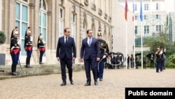 Հայաստանի և Ֆրանսիայի պաշտպանության նախարարները Փարիզում, հոկտեմբեր, 2023թ․