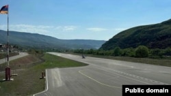 Взлетная полоса аэропорта «Сюник» в Капане 