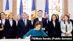Мая Санду підписує указ про початок переговорів, 21 червня 2024 року
