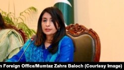 ممتاز زهرا بلوچ سخنگوی وزارت خارجه پاکستان