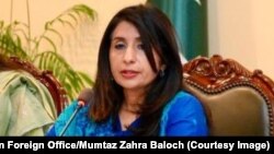  ممتاز زهرا بلوچ سخنگوی وزارت خارجه حکومت موقت پاکستان 