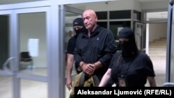 Privođenje bivšeg glavnog specijalnog tužioca Milivoja Katnića, Podgorica, 14. aprila 2024.