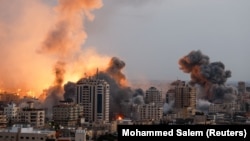 پر غزې د اسراييليو الوتکو بمباري ــ انځور له ارشيفه