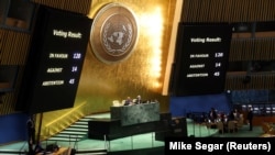 Rezultati glasanja na Generalnoj skupštini UN, 27. oktobar 2023.