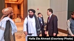 حضور سرپرست وزارت خارجه طالبان در سمرقند