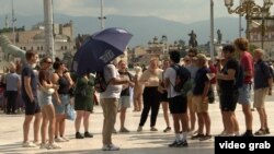 Turisti u Skoplju, arhivska fotografija