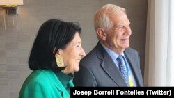 საქართველოს პრეზიდენტი სალომე ზურაბიშვილი 