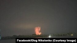 Purtătorul de cuvânt al Ministerului Afacerilor Externe din Ucraina a postat o fotografie pe Facebook în care sugerează că drone rusești au lovit teritoriul României.