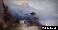 Архип Куїнджі, «Татарська сакля в Криму». Оригінальне полотно, вірогідно, не збереглося, але стало квитком для молодого художника до Академії в Петербурзі