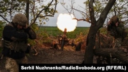 Робота мінометників на фронті. Бахмутський напрямок, Донецька область, 31 травня 2023 року, ілюстративне фото