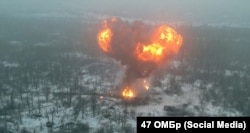 Авдіївка, удари дронами по російських позиціях. Лютий 2024 року