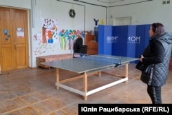 В актовій залі шелтеру