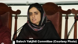 د بلوڅ یکجهتي کمېټې مشرې ډاکترې ماهرنګ بلوڅې پخوانی انځور.