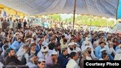 په ژوب کې په بېلا بېلو وختونو کې د بدامنۍ ضد جرګې او احتجاجونه شوي دي ـ پخوانی انځور.