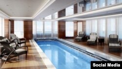 Լողավազան «Գրեյսֆուլ» զբոսանավում