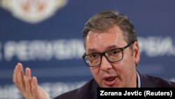 Presidenti i Serbisë, Aleksandar Vuçiq. Fotografi nga arkivi. 