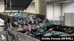 Centrul de prelucrare a deșeurilor de la Bonțida, județul Cluj.