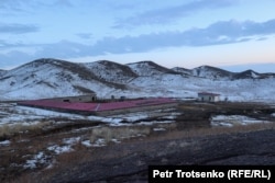 The winter home of Zhamlika and Maryam in the Alma-Ata region of southeastern Kazakhstan.