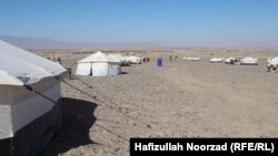 کمپ مهاجرین در ولایت نیمروز