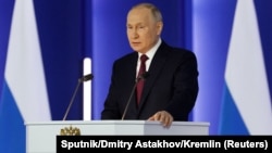 Владимир Путин - годишно обраќање, Москва, 21.02.2023