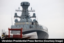 Anija Hetman Ivan Mazepa e ankoruar në Stamboll në mars të vitit 2024.