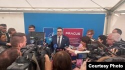 Ministrul de Externe ceh, Jan Lipavsky, a deschis joi o reuniune informală NATO la Praga.