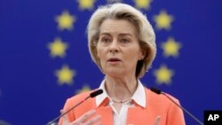Ursula von der Leyen u obraćanju u Briselu, 12. mart 2024.