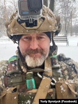 Архівне фото. Юрій Сиротюк під Бахмутом. Лютий 2023 року
