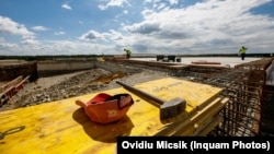 Șantier în lucru (imagine generică).