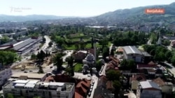 Obnovljena džamija Arnaudija iz zraka 