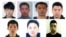 Photos of the seven men indicted by the U.S. Department of Justice on March 25 as part of the Chinese campaign backed by the country’s main civilian intelligence agency.