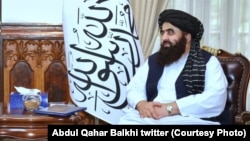 امیرخان متقی سرپرست وزارت خارجه حکومت طالبان