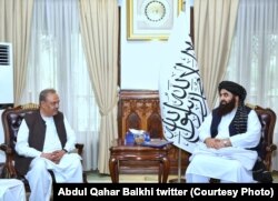 دیدار امیرخان متقی و آصف درانی درکابل