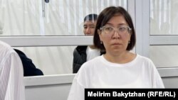 Әйгерім Тілеужан сот залында.