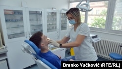 Stomatološka ordinacija u državnom Zavodu za dentalnu medicinu u Kragujevcu, 23. maj 2024. 