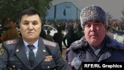 Женишбек Аалиев и Уланбек Абитов. 