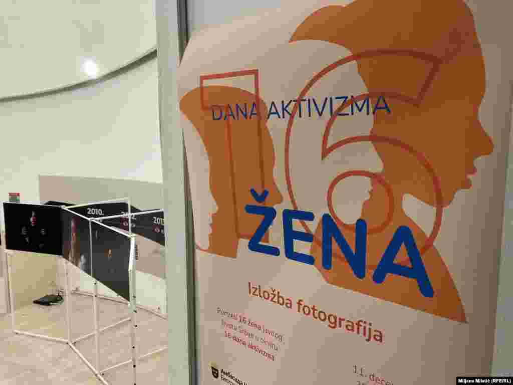 Cilj izložbe "16 žena" je da se ukaže na psihološko nasilje koje često ostaje nevidljivo i nepriznato, kao i da se podstaknu žene na hrabrost i snagu da se tome odupru.