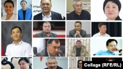 Кемпир-Абад иши боюнча айыпталып кармалгандар. Коллаж.