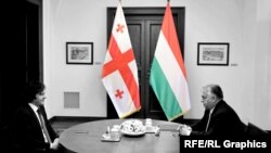 საქართველოს და უნგრეთის პრემიერ-მინისტრების, ირაკლი კობახიძისა და ვიქტორ ორბანის შეხვედრა - ფოტოილუსტრაცია